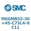 MGGMB32-30+45-C73L4-XC11 MG Series(MGGMB32-30+45) SMC 39196386