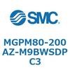 MGPM80-200AZ-M9BWSDPC3 MG Series(MGPM80-200AZ) SMC 40762392