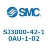 SJ3000-42-10AU-1-02 SJ3000-42_L - �R�l�N�^�u���b�NAss'y (�t���b�g�P�[�u���Ή�)(SJ3000-42-10) SMC 42716083