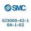 SJ3000-42-10A-1-02 SJ3000-42_L - �R�l�N�^�u���b�NAss'y (�t���b�g�P�[�u���Ή�)(SJ3000-42-10) SMC 42716092