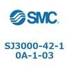 SJ3000-42-10A-1-03 SJ3000-42_L - �R�l�N�^�u���b�NAss'y (�t���b�g�P�[�u���Ή�)(SJ3000-42-10) SMC 42716187