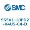 SS5V1-10PD2-04US-C4-D S Series(SS5V1-10PD2) SMC 42790344