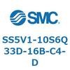 SS5V1-10S6Q33D-16B-C4-D S Series(SS5V1-10S6Q33D) SMC 42791507