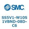 SS5V1-W10S1VBND-08D-C6 S Series(SS5V1-W10S1VBND) SMC 42801018