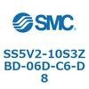 SS5V2-10S3ZBD-06D-C6-D8 S Series(SS5V2-10S3ZBD) SMC 42811082