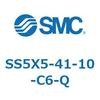 SS5X5-41-10-C6-Q S Series(SS5X5) SMC 42848758