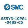 SS5Y3-10PG1-04BS-C6-NA S Series(SS5Y3-10PG1) SMC 42871368