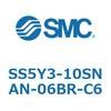 SS5Y3-10SNAN-06BR-C6-NA S Series(SS5Y3-10SNAN) SMC 42900673
