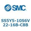 SS5Y5-10S6V22-16B-C8B-NA S Series(SS5Y5-10S6V22) SMC 42991253