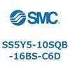 SS5Y5-10SQB-16BS-C6D-NA S Series(SS5Y5-10SQB) SMC 43005612