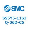 SS5Y5-11S3Q-06D-C6-NA S Series(SS5Y5-11S3Q) SMC 43029446
