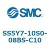 SS5Y7-10S0-08BS-C10-NA S Series(SS5Y7-10S0) SMC 43075655