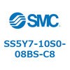 SS5Y7-10S0-08BS-C8-NA S Series(SS5Y7-10S0) SMC 43075664