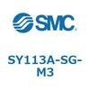 SY113A-SG-M3 SY100 - ���ڔz�ǌ`/3�|�[�g�\���m�C�h�o���u/�e���̃V�[��(SY113A) SMC 43126658