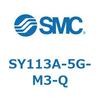SY113A-5G-M3-Q SY100 - ���ڔz�ǌ`/3�|�[�g�\���m�C�h�o���u/�e���̃V�[��(SY113A) SMC 43126728