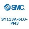 SY113A-6LO-PM3 SY100 - ���ڔz�ǌ`/3�|�[�g�\���m�C�h�o���u/�e���̃V�[��(SY113A) SMC 43126834