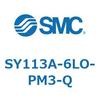 SY113A-6LO-PM3-Q SY100 - ���ڔz�ǌ`/3�|�[�g�\���m�C�h�o���u/�e���̃V�[��(SY113A) SMC 43126956