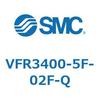 VFR3400-5F-02F-Q V Series(VFR3400) SMC 43481472