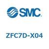 インラインエアフィルタ ZFC7D SMC