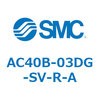 AC40B-03DG-SV-R-A ���W�����^�C�vF.R.�R���r�l�[�V����AC20B-A�`AC40B-A SMC 45351083