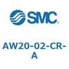 AW20-02-CR-A フィルタレギュレータ AW-Aシリーズ SMC 45370692