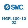 MGPL100-100Z ガイド付薄形シリンダ(MGPL100-～) SMC 45382513