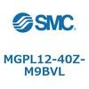 MGPL12-40Z-M9BVL ガイド付薄形シリンダ(MGPL12-4～) SMC 45387264
