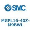 MGPL16-40Z-M9BWL ガイド付薄形シリンダ(MGPL16-4～) SMC 45392681