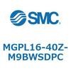 MGPL16-40Z-M9BWSDPC ガイド付薄形シリンダ(MGPL16-4～) SMC 45392706