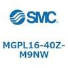 MGPL16-40Z-M9NW ガイド付薄形シリンダ(MGPL16-4～) SMC 45392837