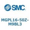 MGPL16-50Z-M9BL3 ガイド付薄形シリンダ(MGPL16-5～) SMC 45393022