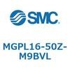 MGPL16-50Z-M9BVL ガイド付薄形シリンダ(MGPL16-5～) SMC 45393083