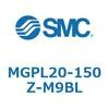 MGPL20-150Z-M9BL ガイド付薄形シリンダ(MGPL20-1～) SMC 45395323