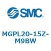 MGPL20-15Z-M9BW ガイド付薄形シリンダ(MGPL20-1～) SMC 45395655