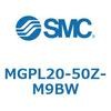 MGPL20-50Z-M9BW ガイド付薄形シリンダ(MGPL20-5～) SMC 45398927