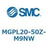 MGPL20-50Z-M9NW ガイド付薄形シリンダ(MGPL20-5～) SMC 45399103