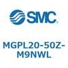 MGPL20-50Z-M9NWL ガイド付薄形シリンダ(MGPL20-5～) SMC 45399112