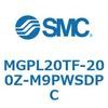 MGPL20TF-200Z-M9PWSDPC ガイド付薄形シリンダ(MGPL20TF-~) SMC 45399961