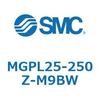 MGPL25-250Z-M9BW ガイド付薄形シリンダ(MGPL25-2～) SMC 45402865