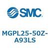 MGPL25-50Z-A93LS ガイド付薄形シリンダ(MGPL25-5～) SMC 45404615