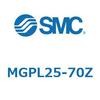 MGPL25-70Z ガイド付薄形シリンダ(MGPL25-7～) SMC 45405297