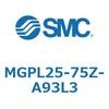 MGPL25-75Z-A93L3 ガイド付薄形シリンダ(MGPL25-7～) SMC 45405342