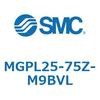 MGPL25-75Z-M9BVL ガイド付薄形シリンダ(MGPL25-7～) SMC 45405507