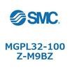 MGPL32-100Z-M9BZ ガイド付薄形シリンダ(MGPL32-1～) SMC 45406356