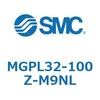 MGPL32-100Z-M9NL ガイド付薄形シリンダ(MGPL32-1～) SMC 45406374