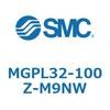 MGPL32-100Z-M9NW ガイド付薄形シリンダ(MGPL32-1～) SMC 45406417