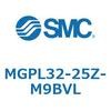 MGPL32-25Z-M9BVL ガイド付薄形シリンダ(MGPL32-2～) SMC 45408675