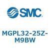MGPL32-25Z-M9BW ガイド付薄形シリンダ(MGPL32-2～) SMC 45408711