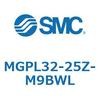 MGPL32-25Z-M9BWL ガイド付薄形シリンダ(MGPL32-2～) SMC 45408727