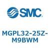 MGPL32-25Z-M9BWM ガイド付薄形シリンダ(MGPL32-2～) SMC 45408745